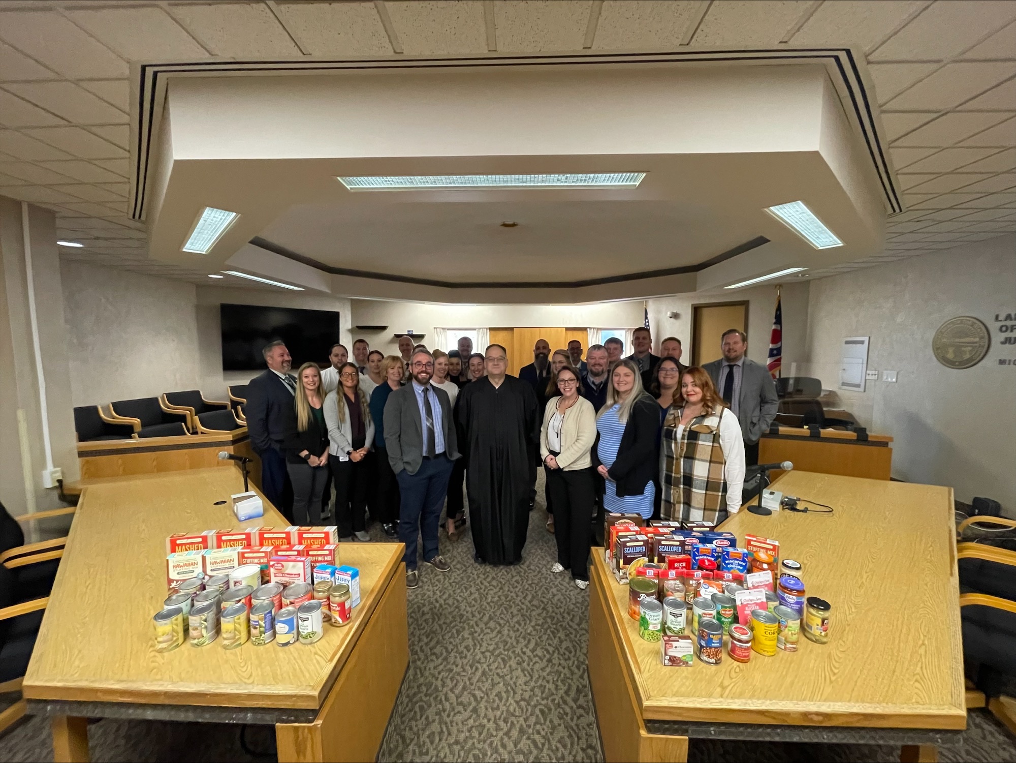 Our team at Juvenile Court was happy to support the Lake County Bar Association’s Food Drive.